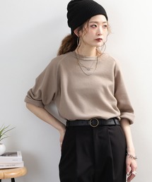 JEMORGAN ラグラン７分袖クルーＴ