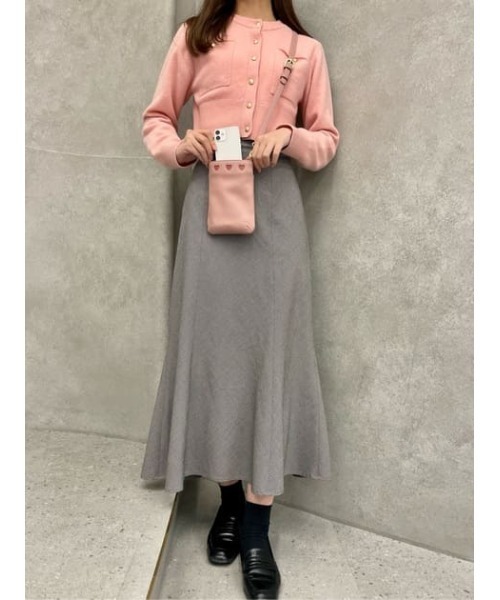 Samantha Thavasa Petit Choice(サマンサタバサ プチチョイス)の「ハートダイカットスマホショルダー(ショルダーバッグ・レディース・ピンク/レッド・FREE)」の10枚目の写真