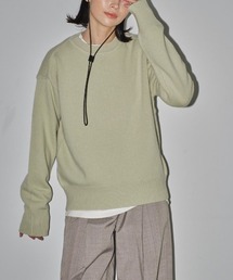 TODAYFUL◆ニット・セーター(厚手)/FREE/ウール/ORN/12320515 TODAYFUL（トゥデイフル）の「TODAYFUL Merinowool Crewneck
