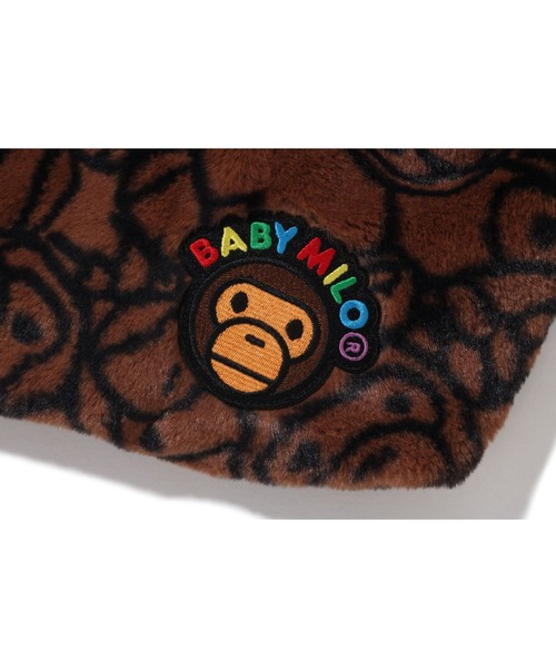 A BATHING APE（アベイシングエイプ）の「ALL BABY MILO FAUX FUR BALLOON SKIRT K（スカート・キッズ・ブラウン・120/130/100/110/90）」の3枚目の写真