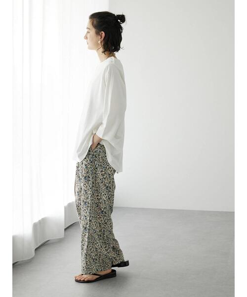 CRAFT STANDARD BOUTIQUE（クラフトスタンダードブティック）の「フレアーラインプルオーバー　◆（Tシャツ/カットソー・レディース・ホワイト/グリーン/ネイビー・FREE）」の12枚目の写真