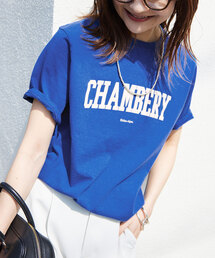 SLOBE IENA | CHAMBERYロゴTEE(Tシャツ/カットソー)