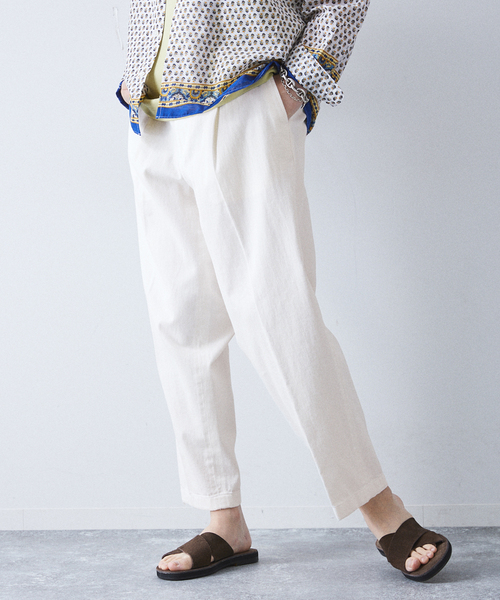 allery(アレリー)の「【allery / アレリ―】"リラックス" DENIM SLACKS(デニムパンツ・メンズ・ホワイト/ブルー系その他/ブルー・SMALL/MEDIUM/LARGE)」の14枚目の写真