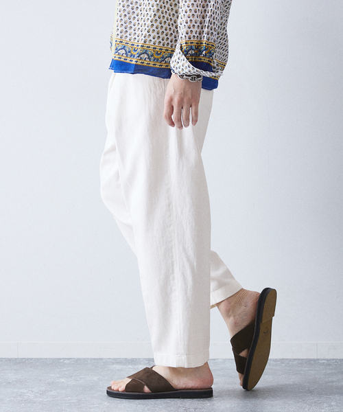 allery(アレリー)の「【allery / アレリ―】"リラックス" DENIM SLACKS(デニムパンツ・メンズ・ホワイト/ブルー系その他/ブルー・SMALL/MEDIUM/LARGE)」の15枚目の写真