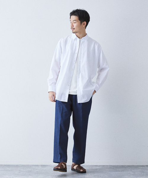 allery(アレリー)の「【allery / アレリ―】"リラックス" DENIM SLACKS(デニムパンツ・メンズ・ホワイト/ブルー系その他/ブルー・SMALL/MEDIUM/LARGE)」の17枚目の写真
