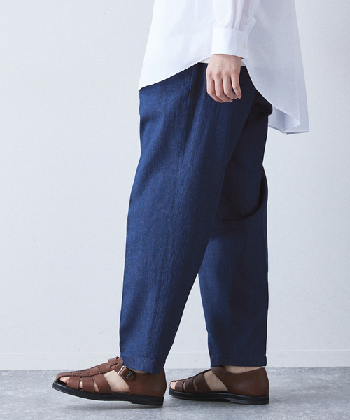 allery(アレリー)の「【allery / アレリ―】"リラックス" DENIM SLACKS(デニムパンツ・メンズ・ホワイト/ブルー系その他/ブルー・SMALL/MEDIUM/LARGE)」の22枚目の写真