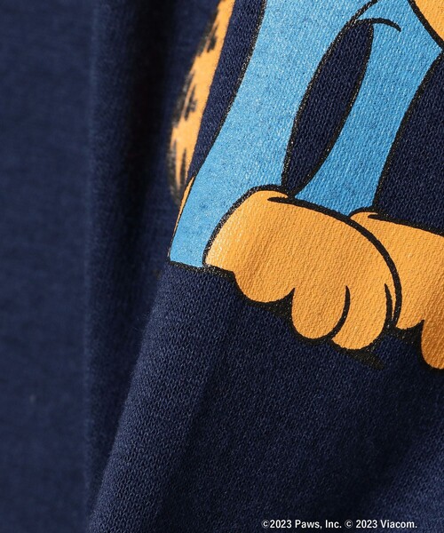 Ray BEAMS(レイビームス)の「GARFIELD / リンガー Tシャツ(Tシャツ/カットソー・レディース・レッド/グリーン/ネイビー・ONE SIZE)」の22枚目の写真