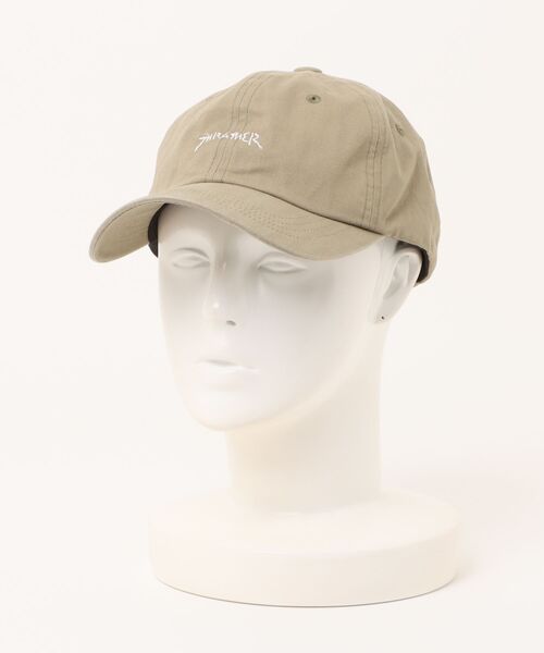 THRASHER(スラッシャー)の「THRASHER/スラッシャー キャップ マークゴンザレス デザイン刺繍 ロゴ THR-C02(キャップ・メンズ・ブラック/ホワイト/ベージュ/ピンク/バーガンディー/カーキ・FREE)」の4枚目の写真