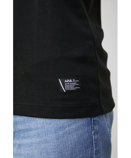 AZUL by moussy（アズールバイマウジー）の「MILANO RIB TANK TOP/ミラノリブタンクトップ（タンクトップ・メンズ・ブラック/ホワイト・MEDIUM/LARGE）」の20枚目の写真