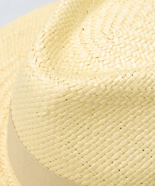 ReqHatter（レックハッター）の「ペーパー フラット ワイドブリム 中折れハット（ハット・メンズ・ブラック/ベージュ・FREE）」の17枚目の写真