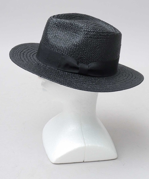 ReqHatter（レックハッター）の「ペーパー フラット ワイドブリム 中折れハット（ハット・メンズ・ブラック/ベージュ・FREE）」の19枚目の写真