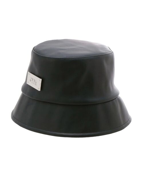 GYDA（ジェイダ）の「GYDAプレートバケットHAT（ハット・レディース・ブラック/オフホワイト・FREE）」の13枚目の写真