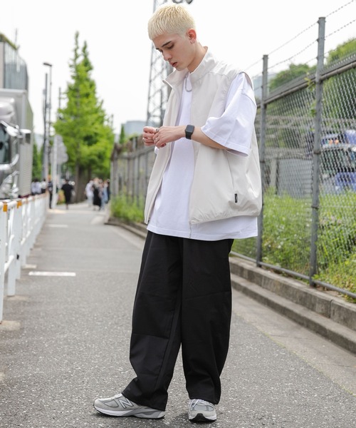 WEGO（ウィゴー）の「WEGO/【セットアップ対応】TECH VEST（ベスト・メンズ・ブラック/ライトグレー・FREE）」の17枚目の写真