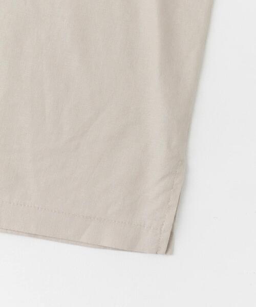 URBAN RESEARCH DOORS(アーバンリサーチドアーズ)の「ストレッチリネンショートスリーブTシャツ(Tシャツ/カットソー・メンズ・ブラック/ブルー/オリーブ/イエロー/アイボリー・MEDIUM/LARGE/X-LARGE)」の16枚目の写真