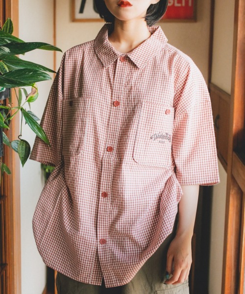 ［完売商品］WudgeBoy color check shirt WudgeBoy（ワッジボーイ）の「color check shirt（シャツ