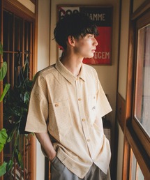 WudgeBoy（ワッジボーイ）の「color check shirt（シャツ/ブラウス 