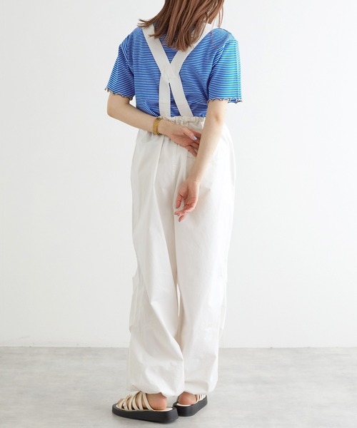 w closet(ダブルクローゼット)の「【SETアイテム】ボーダートップス&マルチウェイワンピース(ワンピース・レディース・オレンジ/パープル/ブルー・FREE)」の18枚目の写真