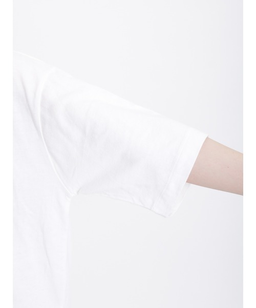 sm2rhythm(サマンサモスモスリズム)の「グラフィックプリントTシャツ(Tシャツ/カットソー・レディース・グリーン/ピンク/オフホワイト・F)」の20枚目の写真