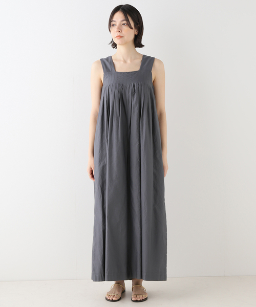 FRAMeWORK LINEN-TERRYサロペット　新品 FRAMeWORK（フレームワーク）の「LINEN-TERRYサロペット