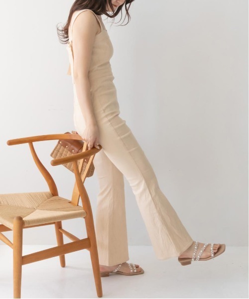 RANDA（ランダ）の「ビスチェライクサロペット（サロペット/オーバーオール・レディース・ブラック/ブルー/ベージュ・0/1）」の17枚目の写真