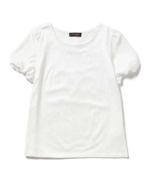 Demi-Luxe BEAMS（デミルクス ビームス）の「Demi-Luxe BEAMS / パフスリーブ プルオーバー（Tシャツ/カットソー・レディース・オフホワイト/ライトグレー/ブラック・ONE SIZE）」の6枚目の写真