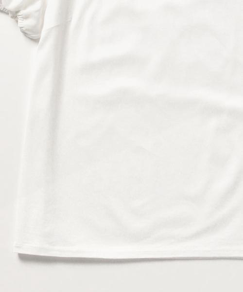 Demi-Luxe BEAMS（デミルクス ビームス）の「Demi-Luxe BEAMS / パフスリーブ プルオーバー（Tシャツ/カットソー・レディース・オフホワイト/ライトグレー/ブラック・ONE SIZE）」の12枚目の写真