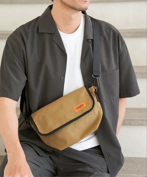 UNIVERSAL OVERALL（ユニバーサルオーバーオール）の「UNIVERSAL OVERALL ユニバーサルオーバーオール 撥水フラップミニショルダー（ショルダーバッグ・メンズ・ブラック/ベージュ/オリーブ・FREE）」の20枚目の写真