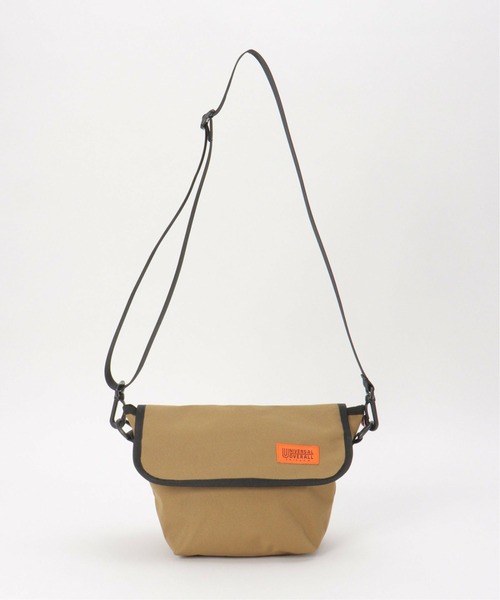 UNIVERSAL OVERALL（ユニバーサルオーバーオール）の「UNIVERSAL OVERALL ユニバーサルオーバーオール 撥水フラップミニショルダー（ショルダーバッグ・メンズ・ブラック/ベージュ/オリーブ・FREE）」の8枚目の写真