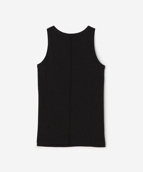シンゾーン　 CIRCULAR RIB TANKTOP BLACK THE SHINZONE（ザ シンゾーン）の「THE SHINZONE | CIRCULAR RIB