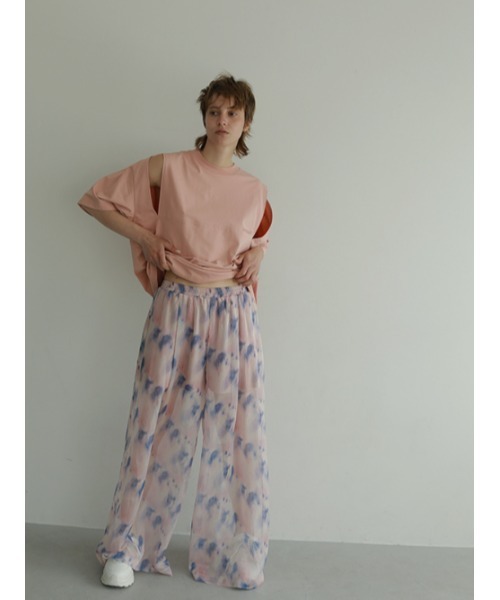 AMAIL（アマイル）の「Cut out over cloth（Tシャツ/カットソー・レディース・ホワイト/ピンク・FREE）」の19枚目の写真