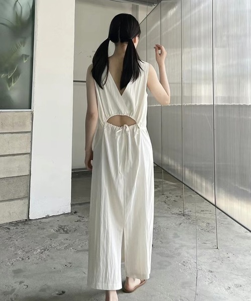 バックオープンロングワンピース（ワンピース）｜leune（ルネ