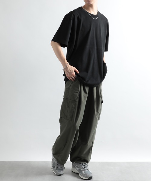 MAISON CLUB(メゾンクラブ)の「【MAISON CLUB】ヘビーウェイトUSAコットンTee(Tシャツ/カットソー・メンズ・グレー/ネイビー/ブラック/ホワイト/チャコールグレー・L/XL)」の12枚目の写真