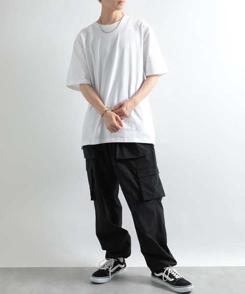 MAISON CLUB(メゾンクラブ)の「【MAISON CLUB】ヘビーウェイトUSAコットンTee(Tシャツ/カットソー・メンズ・グレー/ネイビー/ブラック/ホワイト/チャコールグレー・L/XL)」の7枚目の写真