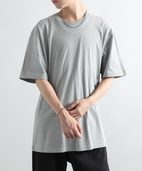 MAISON CLUB(メゾンクラブ)の「【MAISON CLUB】ヘビーウェイトUSAコットンTee(Tシャツ/カットソー・メンズ・グレー/ネイビー/ブラック/ホワイト/チャコールグレー・L/XL)」の19枚目の写真