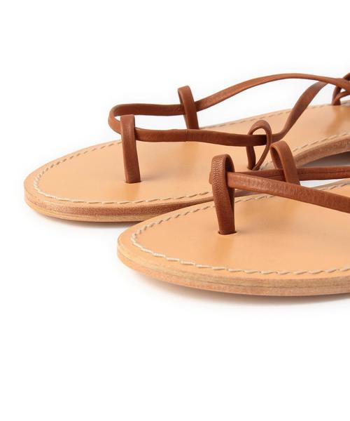 KIWI（キィウイ）の「kiwiレースアップサンダル/BCKiWi LACEUP SNDL◆（サンダル・レディース・ブラック/ブラウン・36/37/38）」の6枚目の写真