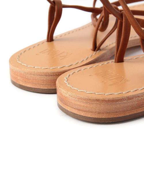 KIWI（キィウイ）の「kiwiレースアップサンダル/BCKiWi LACEUP SNDL◆（サンダル・レディース・ブラック/ブラウン・36/37/38）」の7枚目の写真