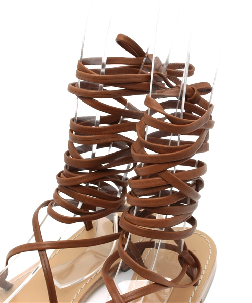 KIWI（キィウイ）の「kiwiレースアップサンダル/BCKiWi LACEUP SNDL◆（サンダル・レディース・ブラック/ブラウン・36/37/38）」の9枚目の写真