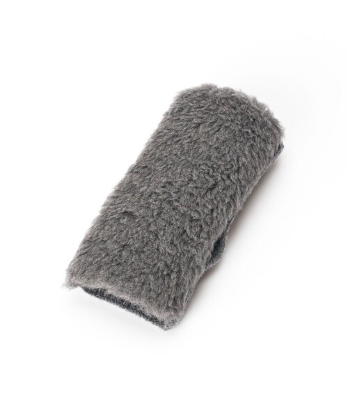 ANAYI(アナイ)の「ボアコンビニットグローブ(手袋・レディース・チャコールグレー/キャメル・FREE)」の17枚目の写真