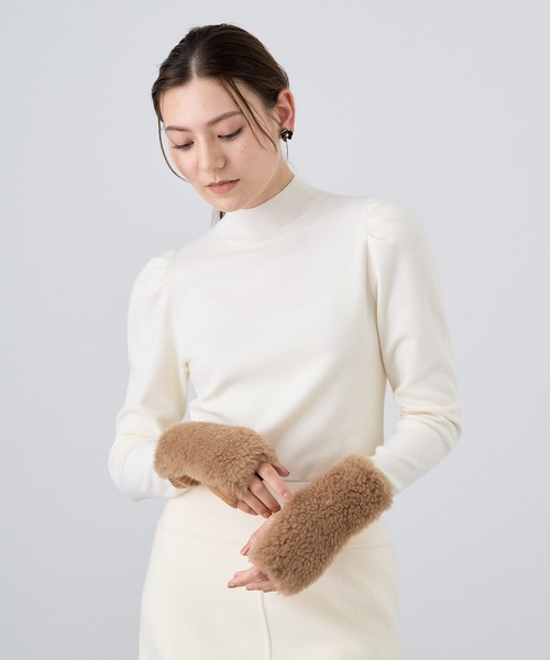 【セール】ボアコンビニットグローブ（手袋）｜ANAYI（アナイ）
