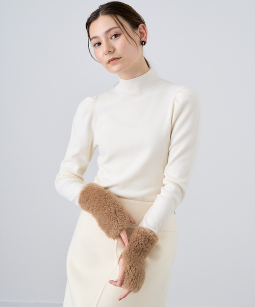 【セール】ボアコンビニットグローブ（手袋）｜ANAYI（アナイ）