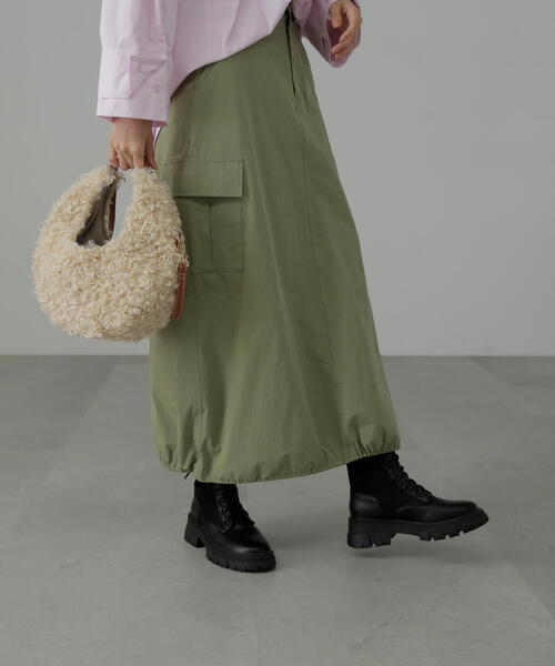 FREE'S MART(フリーズマート)の「◆ムーンワンショルバッグ(ショルダーバッグ・レディース・ベージュ系その他/ブラック・フリ-)」の17枚目の写真