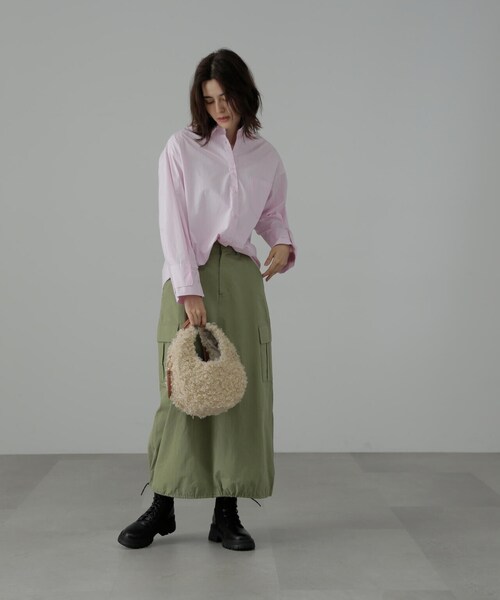 FREE'S MART(フリーズマート)の「◆ムーンワンショルバッグ(ショルダーバッグ・レディース・ベージュ系その他/ブラック・フリ-)」の16枚目の写真