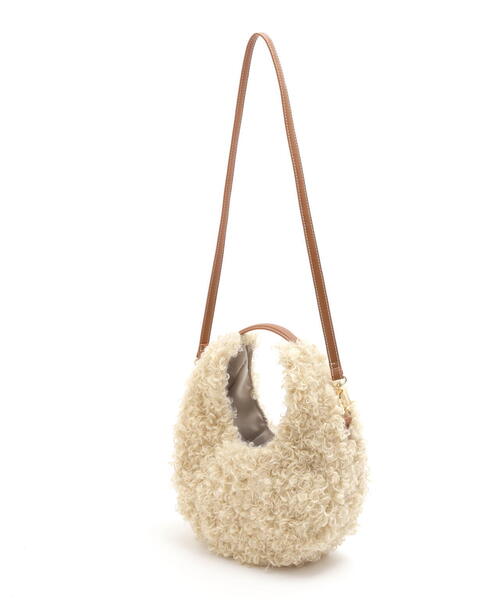 FREE'S MART(フリーズマート)の「◆ムーンワンショルバッグ(ショルダーバッグ・レディース・ベージュ系その他/ブラック・フリ-)」の15枚目の写真