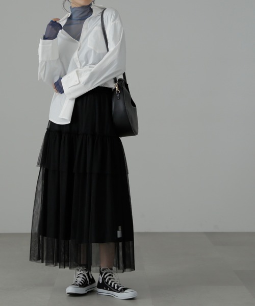 FREE'S MART(フリーズマート)の「◆ムーンワンショルバッグ(ショルダーバッグ・レディース・ベージュ系その他/ブラック・フリ-)」の5枚目の写真