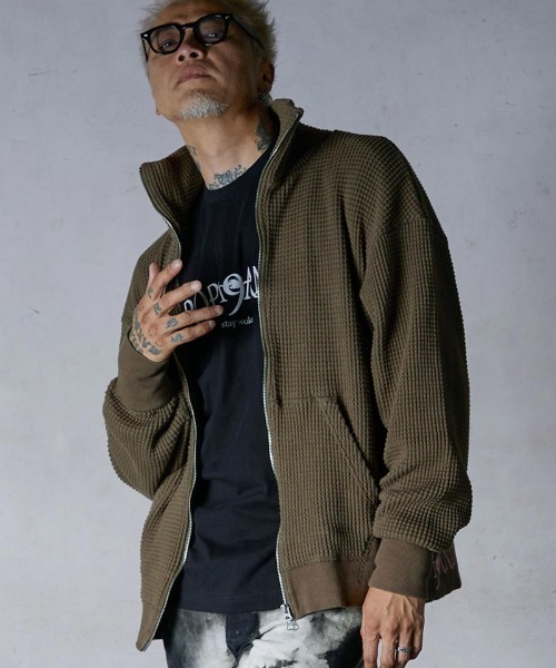 mj9386- EGO×PROPA VASTWAFFLE SPORTSJACKET スポーツブルゾン