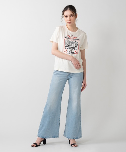 セール】Levi's/リーバイス RIBCAGE BELLS（デニムパンツ）｜Levi's