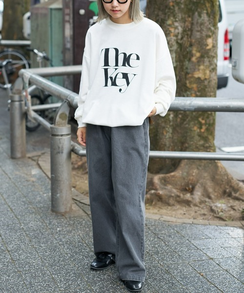 CIAOPANIC TYPY（チャオパニックティピー）の「【ユニセックス】ソフトタッチプリントドロストロンTee（Tシャツ/カットソー・メンズ・グリーン/アイボリー/ホワイト/チャコールグレー・MEDIUM/LARGE）」の14枚目の写真