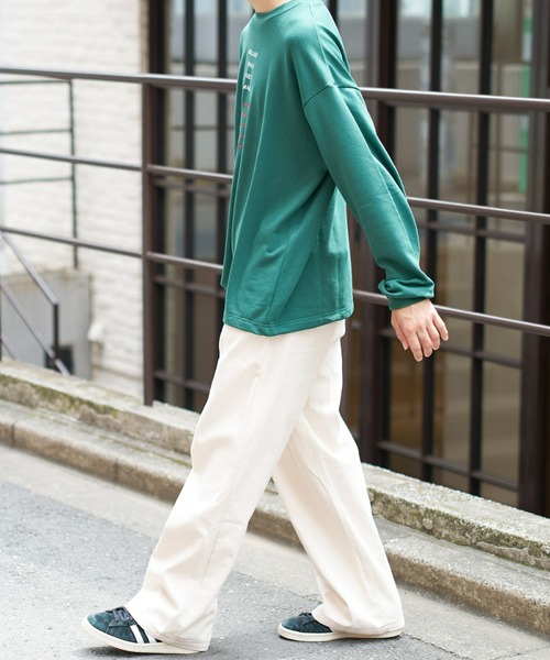 CIAOPANIC TYPY（チャオパニックティピー）の「【ユニセックス】ソフトタッチプリントドロストロンTee（Tシャツ/カットソー・メンズ・グリーン/アイボリー/ホワイト/チャコールグレー・MEDIUM/LARGE）」の20枚目の写真