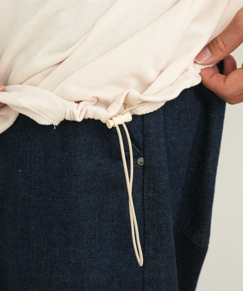 CIAOPANIC TYPY（チャオパニックティピー）の「【ユニセックス】ソフトタッチプリントドロストロンTee（Tシャツ/カットソー・メンズ・グリーン/アイボリー/ホワイト/チャコールグレー・MEDIUM/LARGE）」の13枚目の写真