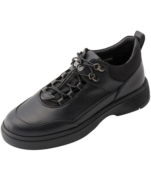 ASICS WALKING（アシックスウォーキング）の「PEDALA（ペダラ） レースアップシューズ GORE-TEX防水 2E 3.5cmヒール（スニーカー・レディース・ブラック・25.0cm/22.0cm/22.5cm/23.0cm/24.0cm/24.5cm/23.5cm）」の6枚目の写真